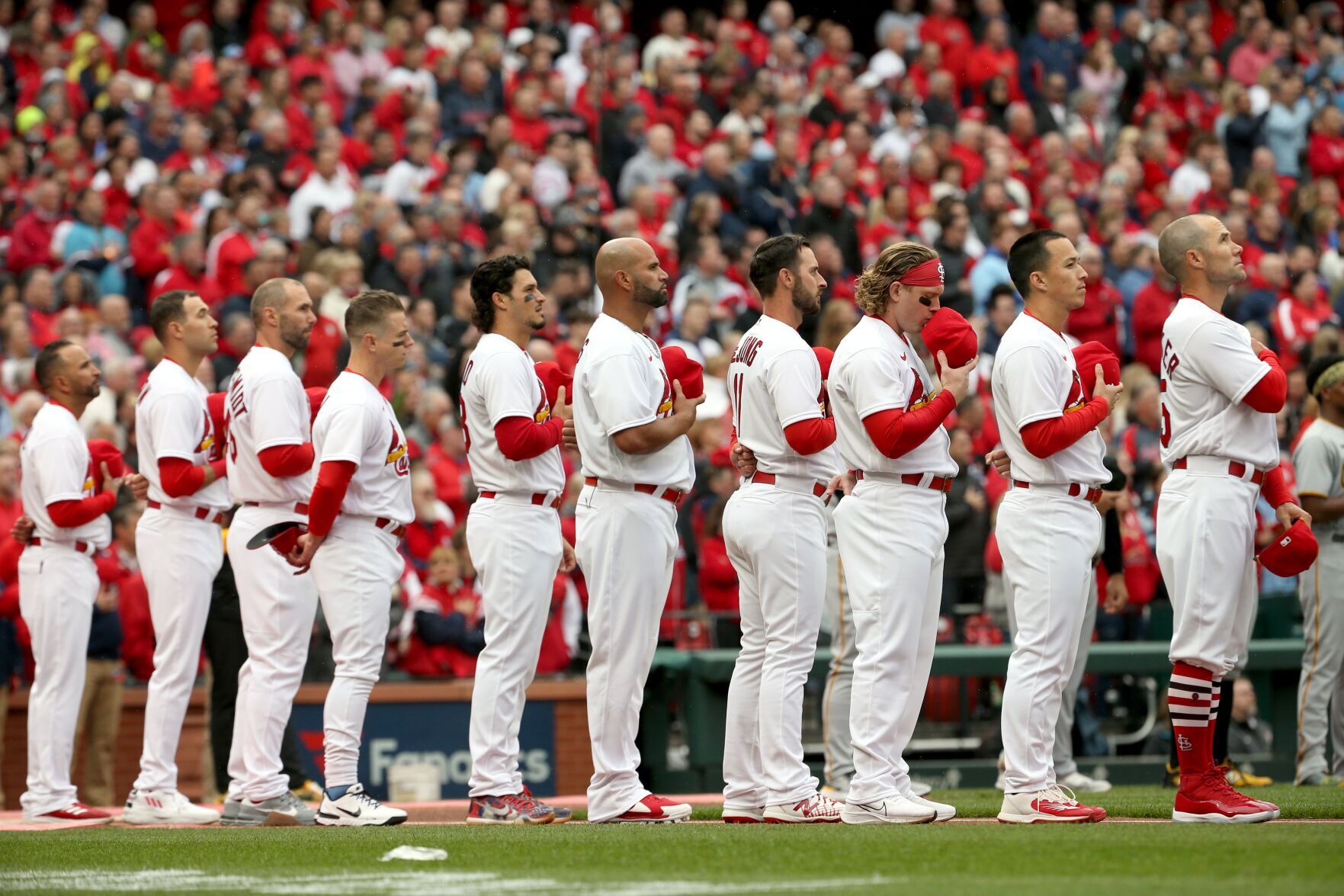 St. Louis Cardinals pregame ceremonies